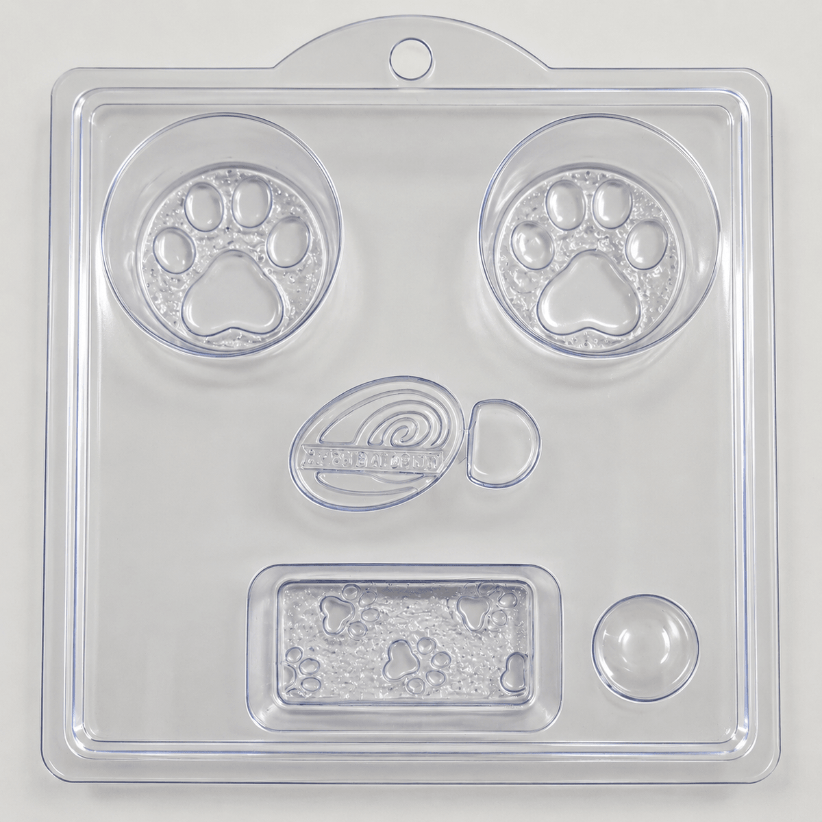 5 Cavity Plastic Mold Dog Variety - Wixy Soap - Soap Supply
