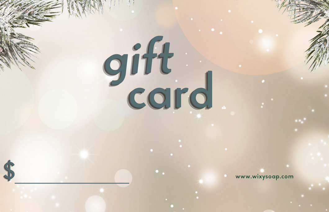 Gift Card for Wixy Soap Classes