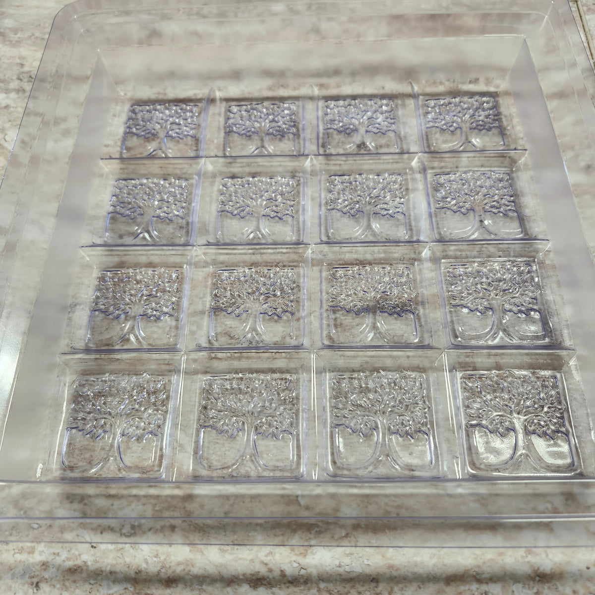 16 Cavity Plastic Mold Tree of Life