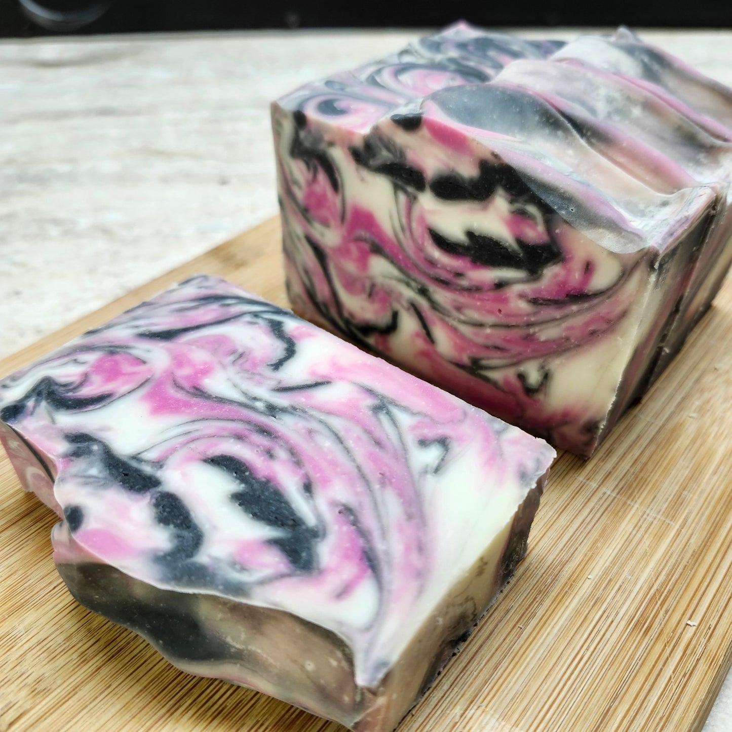 Black Raspberry Vanilla Handmade Soap - Wixy Soap - Handmade Soap