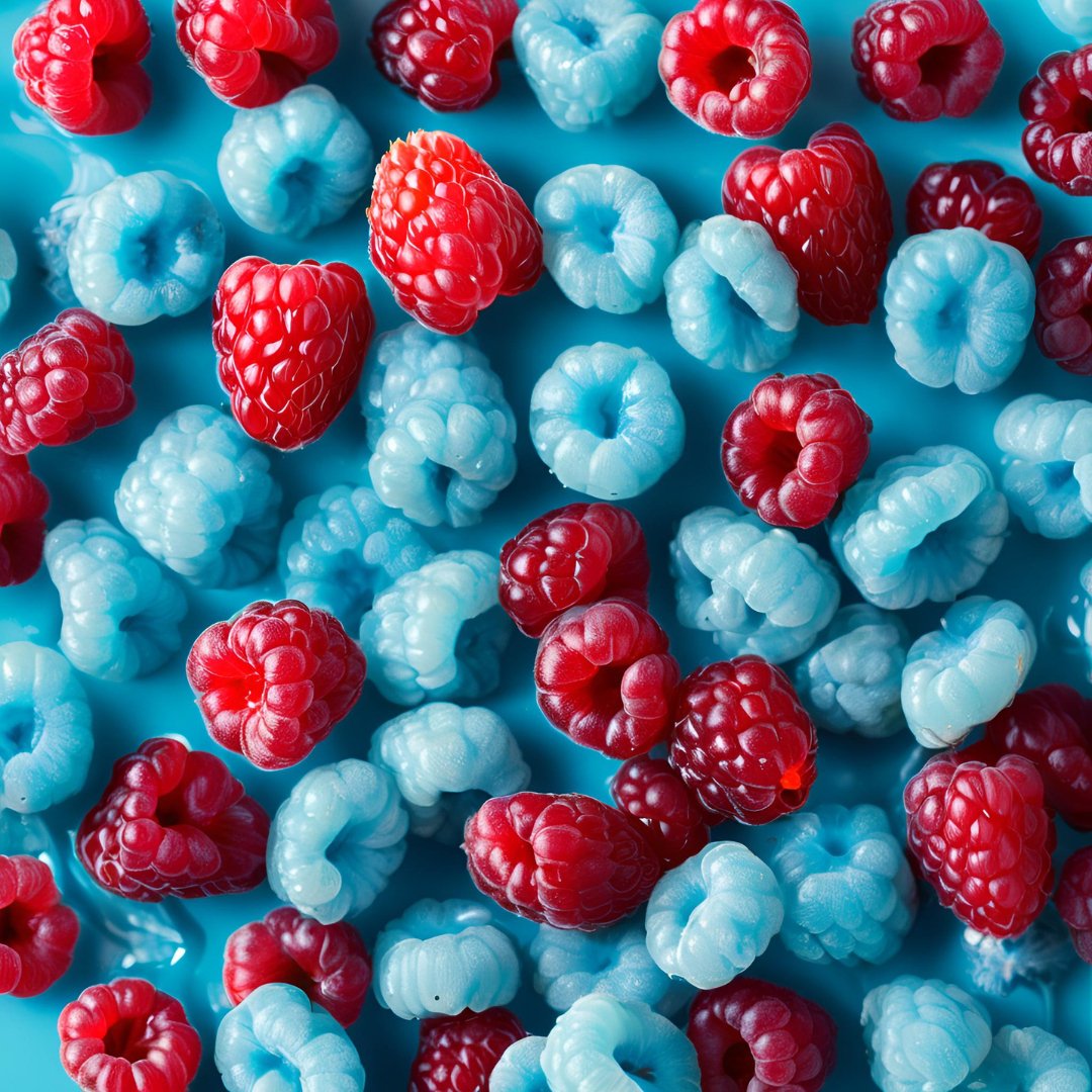 Blue Raspberry Lip Balm - Unsweetened Flavor - Wixy Soap - Lip Balm Flavour