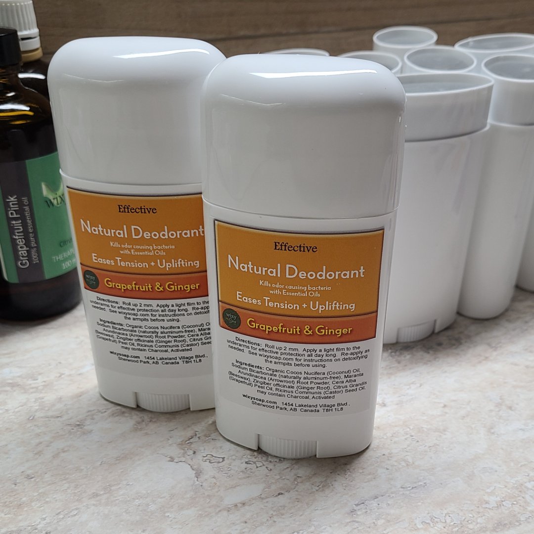 Deodorant Kit (Natural) - Wixy Soap - Soap Supply