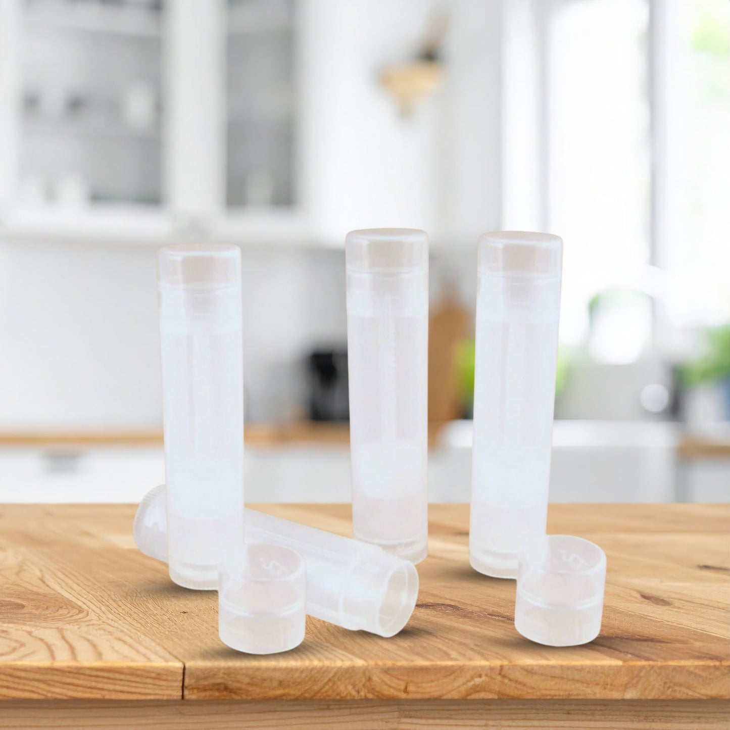 Lip Balm Tubes Translucent Type A - Wixy Soap - Body Care