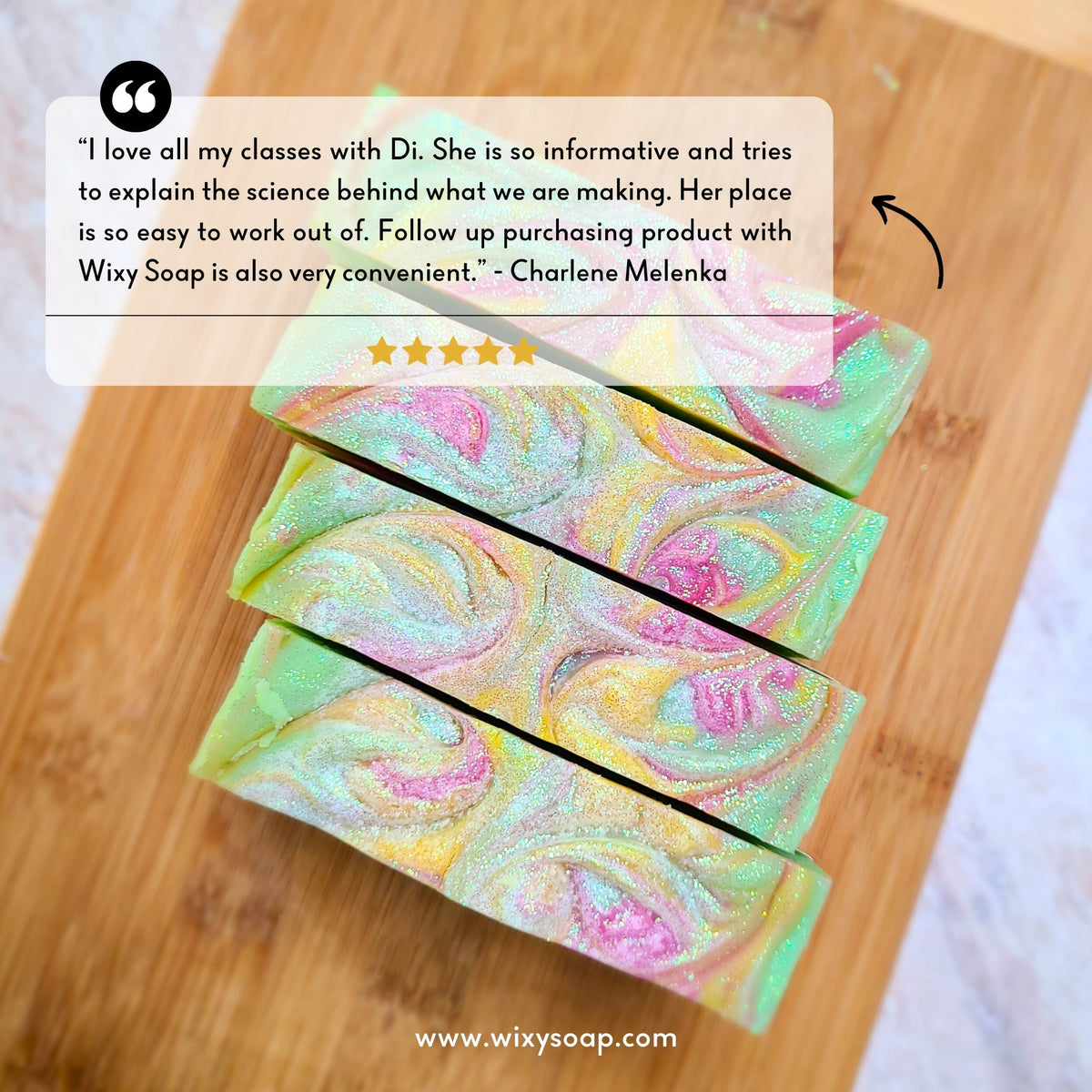 Online (Live Streaming) Cold Process Soap Making Class - Wixy Soap - Service