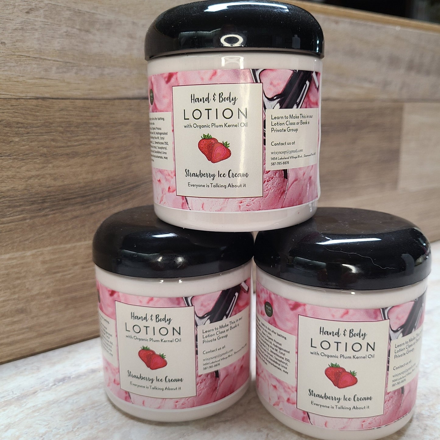 Hand & Body Lotion to Di for - Wixy Soap - Handmade Soap