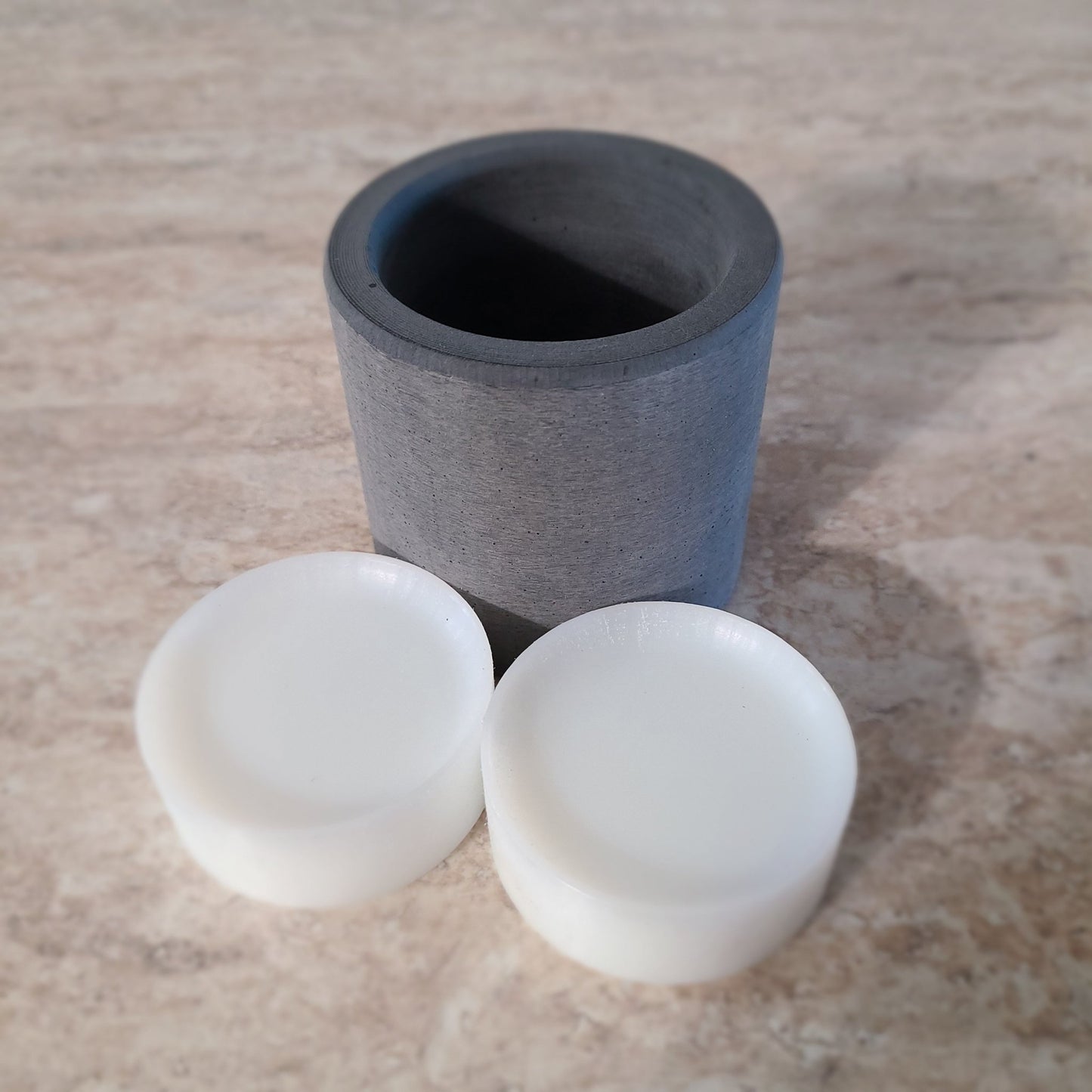 Single Mold HDPE Shampoo Bars (Puck) - Wixy Soap - Soap Supply
