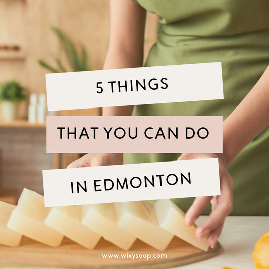 5 things that you can do in Edmonton - Wixy Soap