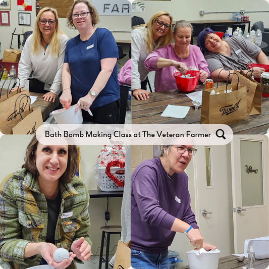 Inside Our Bath Bomb Making Workshop with The Teal Poppies