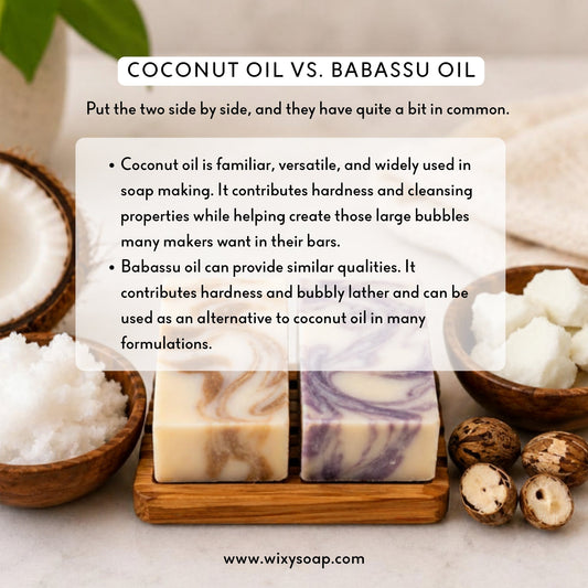 Coconut Oil vs. Babassu Oil in Soap Making: What’s the Difference?