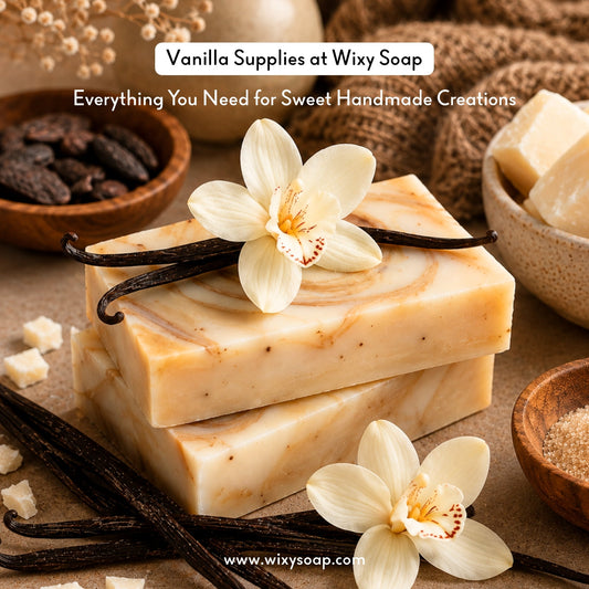 Vanilla Supplies at Wixy Soap: Everything You Need for Sweet Handmade Creations