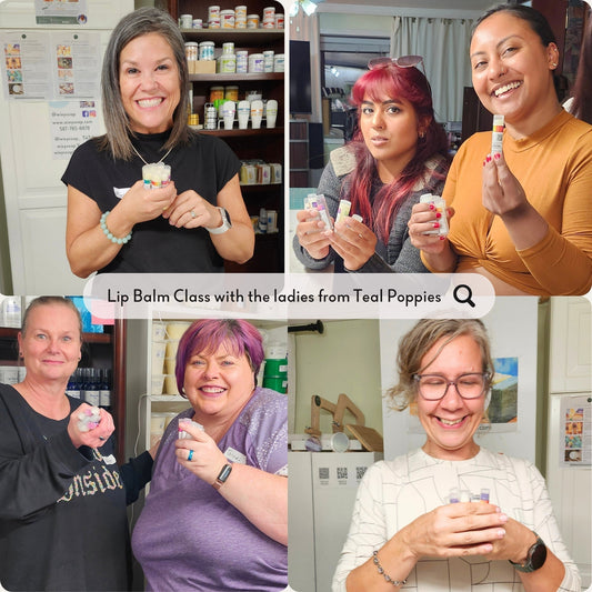 A Lip Balm Class, Eight Flavours, and One Clear Favourite - Wixy Soap