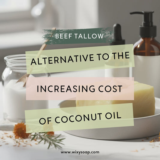 Beef Tallow: Alternative to the Increasing Cost of Coconut Oil - Wixy Soap