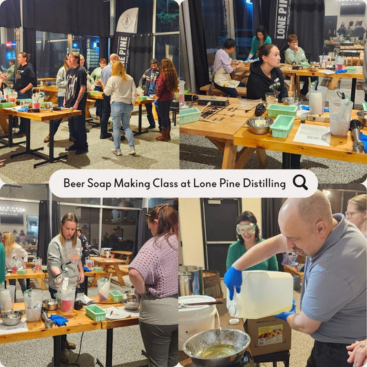 Beer Soap Making Class at Lone Pine Distilling: A Must-Try Craft Experience in Edmonton - Wixy Soap