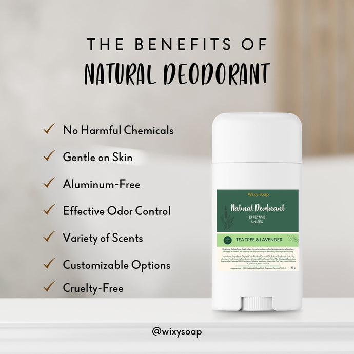 The Benefits of Natural Deodorant and Why You Should Take Wixy Soap Natural Deodorant Class