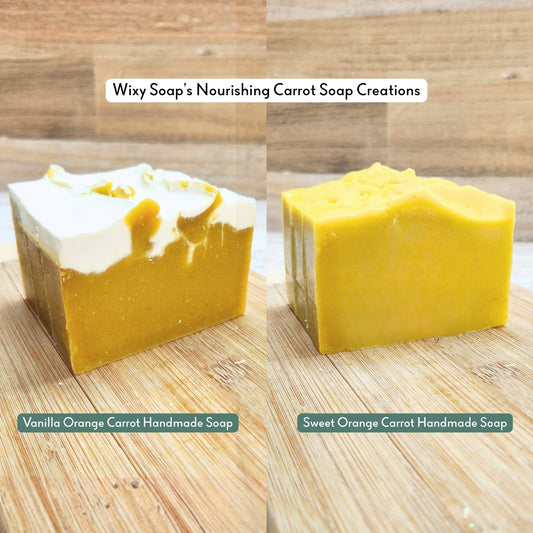 Wixy Soap’s Nourishing Carrot Soap Creations - Wixy Soap