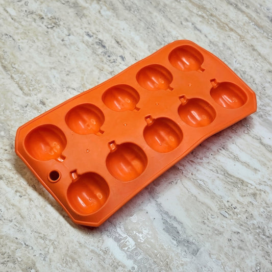 10 Cavity Pumpkin Plastic Mold - Wixy Soap - Soap Supply