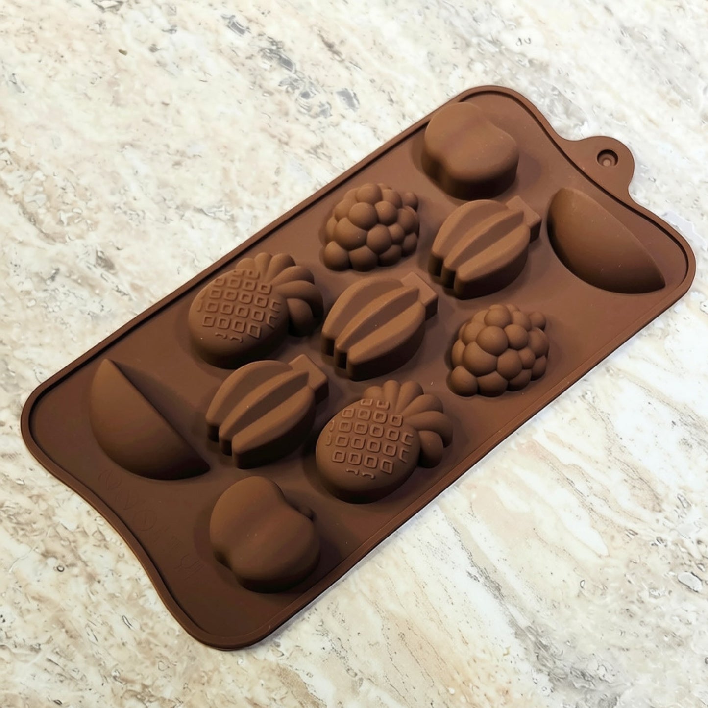 11 Cavity Fruits Silicone Mold - Wixy Soap - Soap Supply