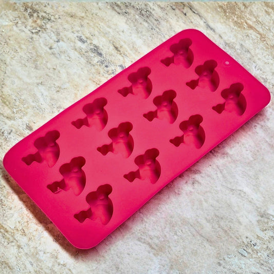 12 Cavity Rabbit Silicone Mold - Wixy Soap - Soap Supply