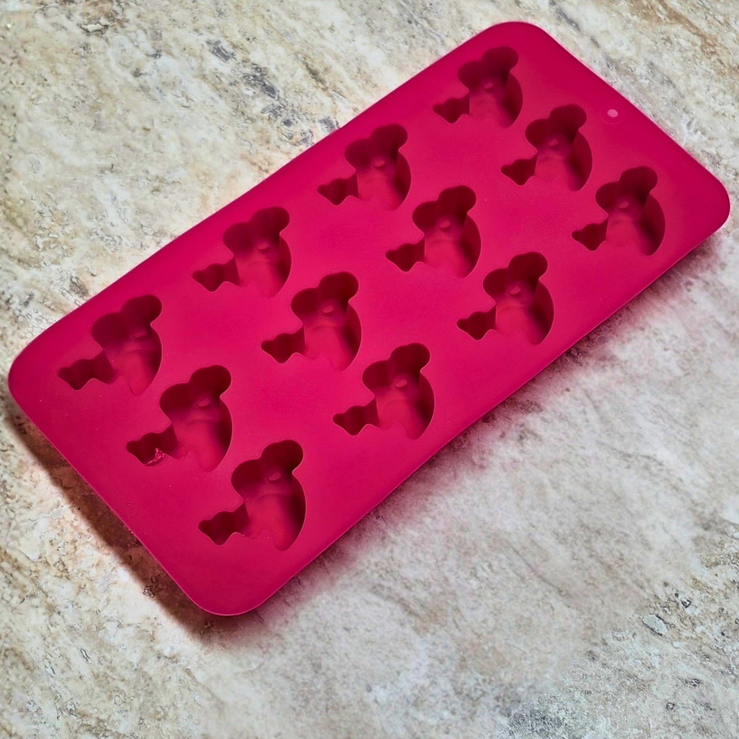 12 Cavity Rabbit Silicone Mold