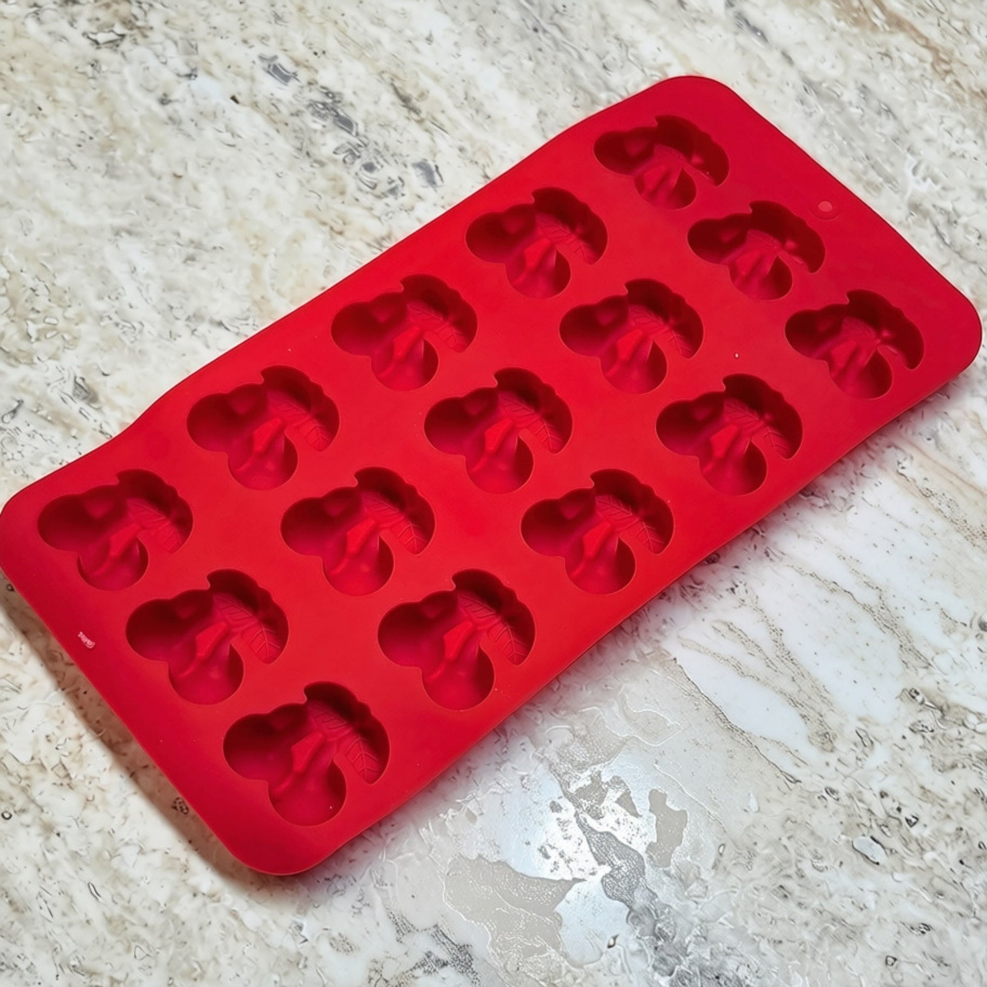 15 Cavity Cherry Silicone Mold - Wixy Soap - Soap Supply