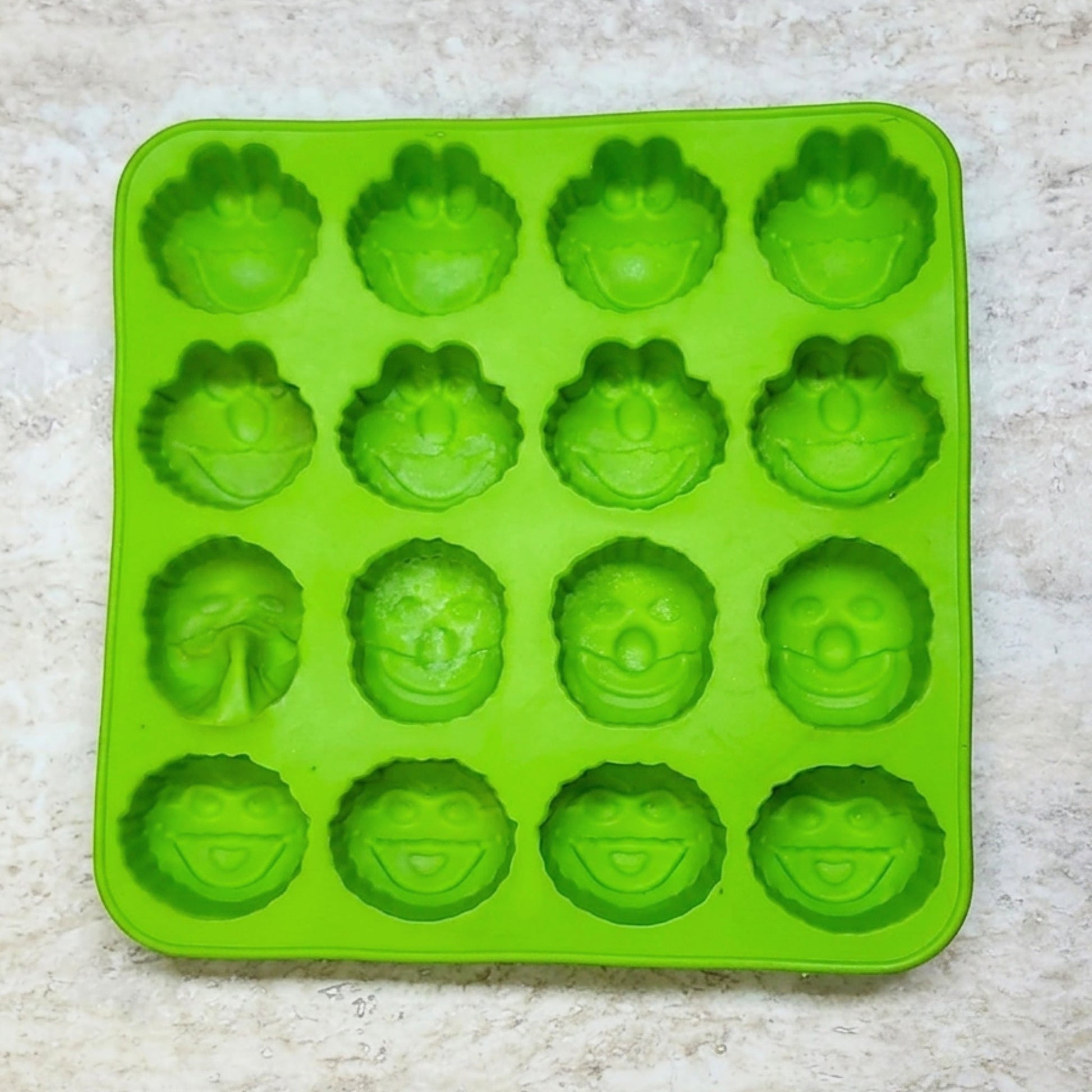 16 Cavity Character Face Plastic Mold - Wixy Soap - Soap Supply