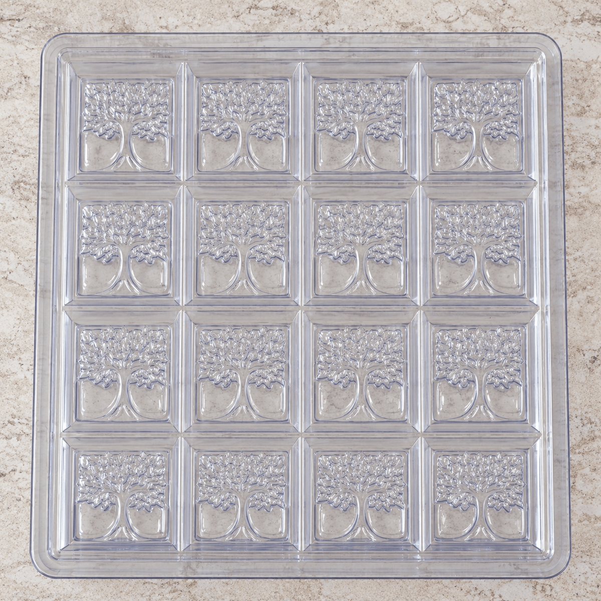 16 Cavity Plastic Mold Tree of Life - Wixy Soap - Soap Supply