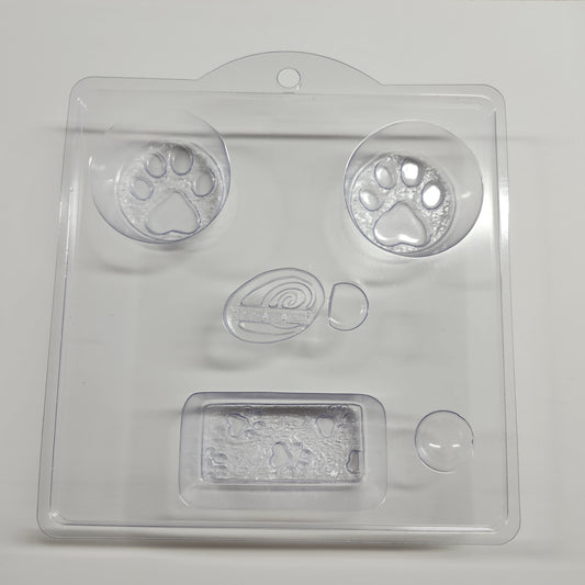5 Cavity Plastic Mold Dog Variety