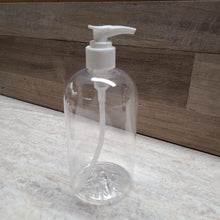 Load image into Gallery viewer, 500 ml Clear pump bottle - Wixy Soap - Soap Supply
