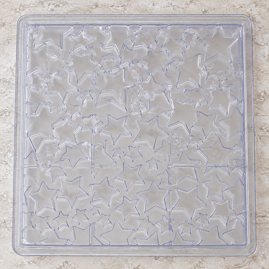 9 Cavity Plastic Mold Stars - Wixy Soap - Soap Supply