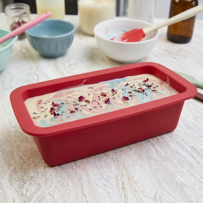 Red Loaf Silicone Mold