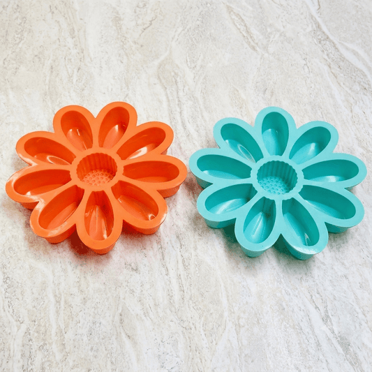 Big Sunflower Silicone Mold - Wixy Soap - Soap Supply