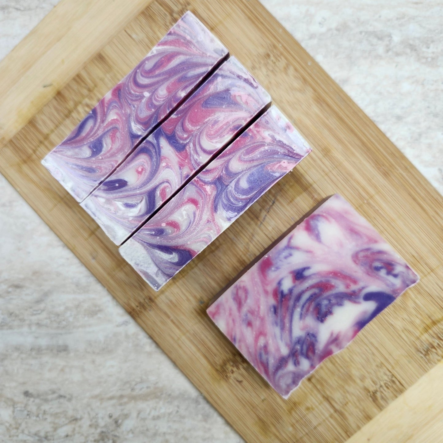 Black Raspberry Vanilla Handmade Soap - Wixy Soap - Handmade Soap