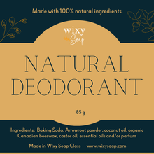 Load image into Gallery viewer, Deodorant Kit (Natural) - Wixy Soap - Soap Supply
