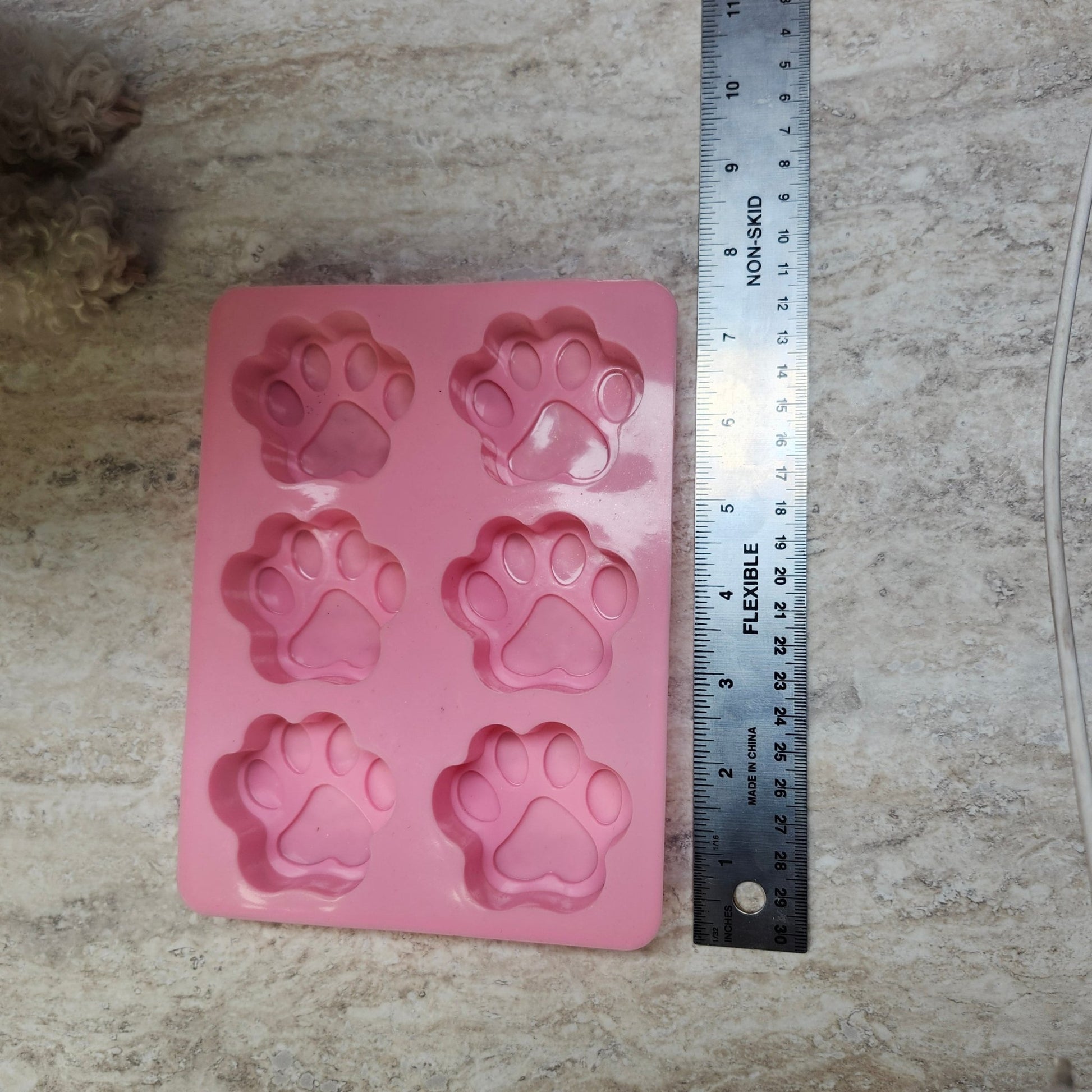 Dog Paw Silicone Mold - Wixy Soap - Soap Supply