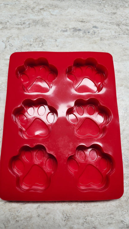 Dog Paw Silicone Mold - Wixy Soap - Soap Supply