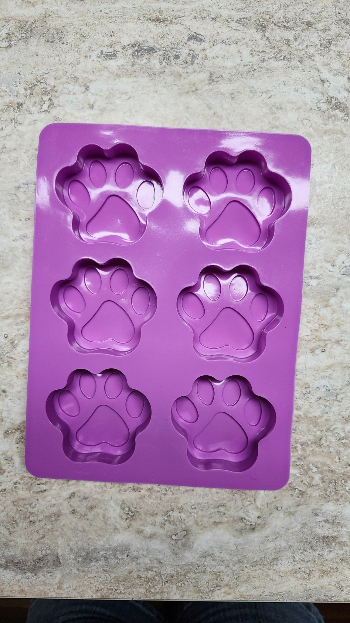 Dog Paw Silicone Mold - Wixy Soap - Soap Supply