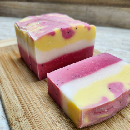 Juicy Watermelon & Lemonade Handmade Soap - Wixy Soap - Handmade Soap