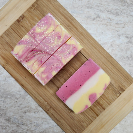 Juicy Watermelon & Lemonade Handmade Soap - Wixy Soap - Handmade Soap
