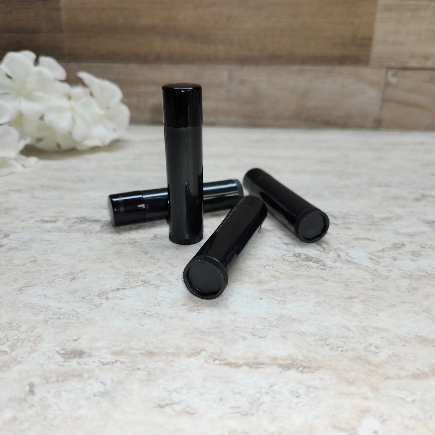 Lip Balm Tubes Type A Black - Wixy Soap - Body Care