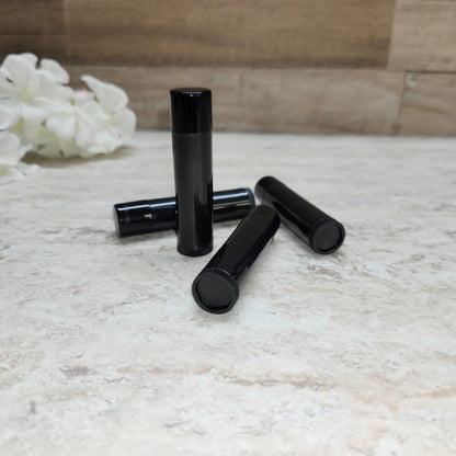 Lip Balm Tubes Type A Black - Wixy Soap - Body Care