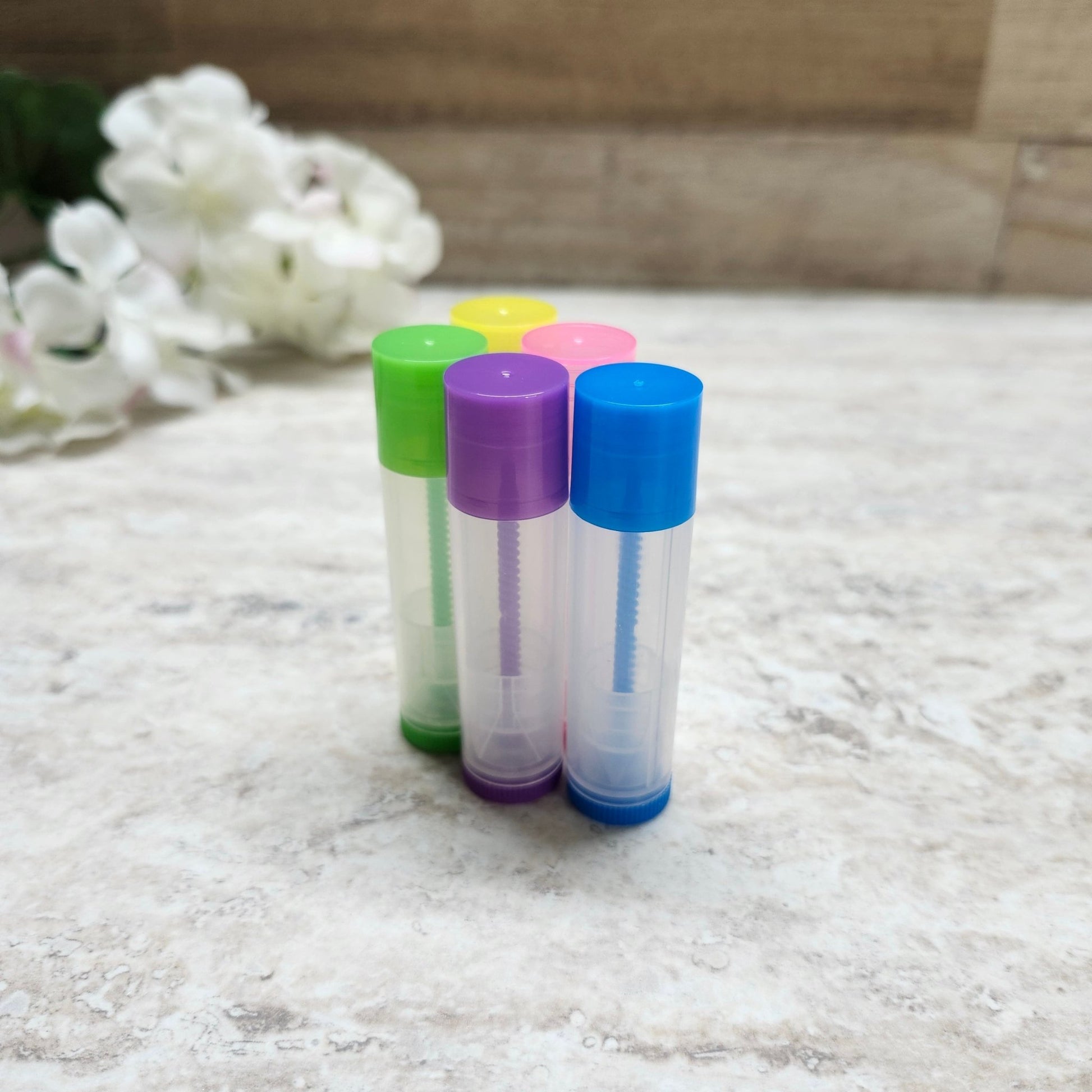 Lip Balm Tubes Type A Rainbow - Wixy Soap - Body Care