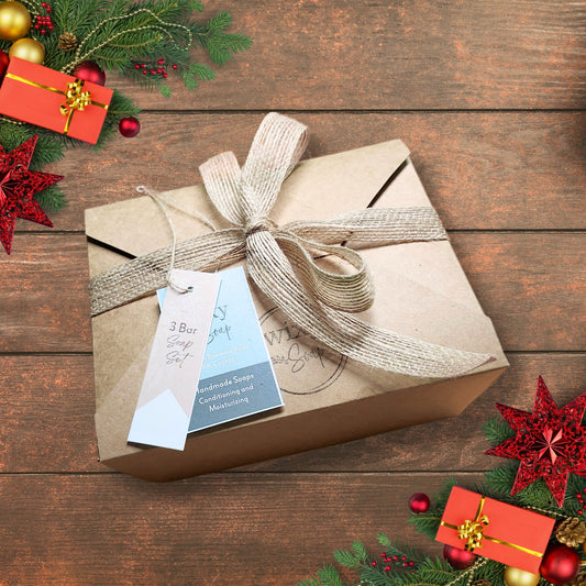 Luxury 3 Bar Soap Gift Set - Wixy Soap - Handmade Soap