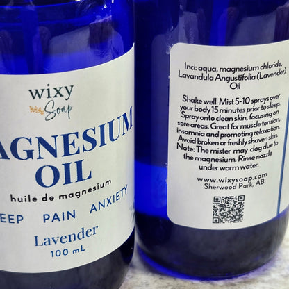 Magnesium Oil - Wixy Soap - Body Care