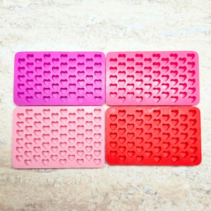 Multi Cavity Heart Silicone Mold - Wixy Soap - Soap Supply
