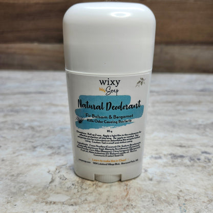 Natural Deodorant - Aluminum & Fragrance Free - Wixy Soap - Body Care