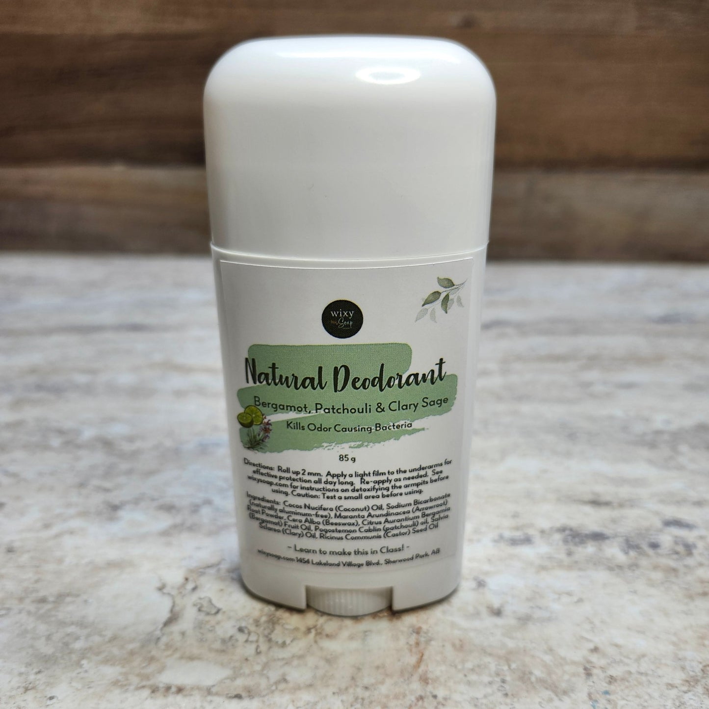 Natural Deodorant - Aluminum & Fragrance Free - Wixy Soap - Body Care