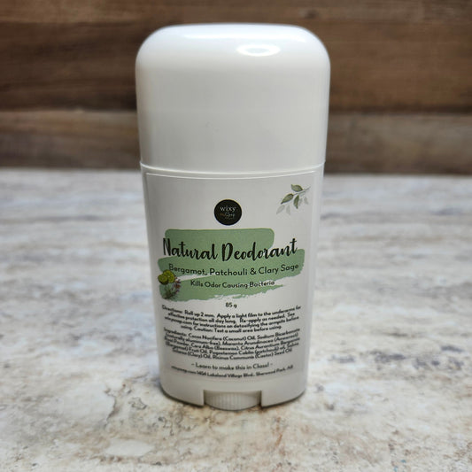 Natural Deodorant - Aluminum & Fragrance Free - Wixy Soap - Body Care