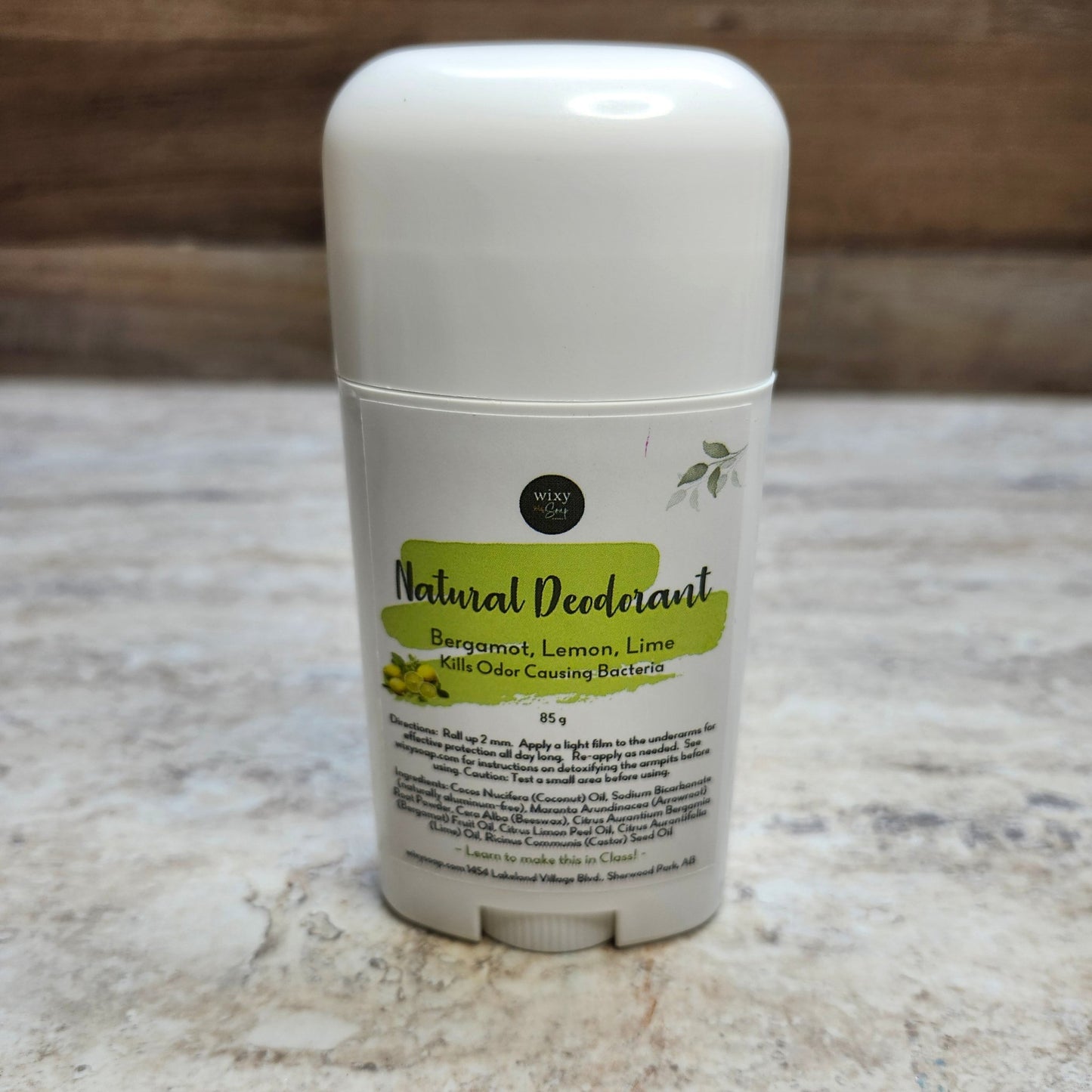 Natural Deodorant - Aluminum & Fragrance Free - Wixy Soap - Body Care