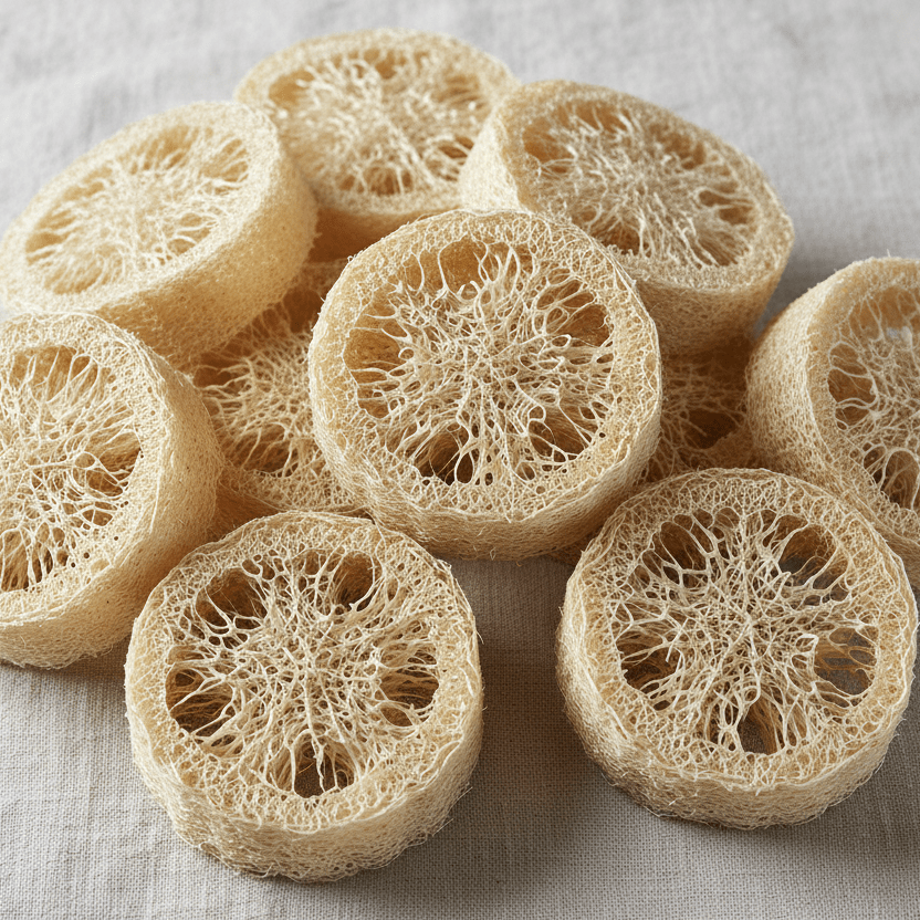 Natural Loofah Sponges - Wixy Soap - Soap Supply