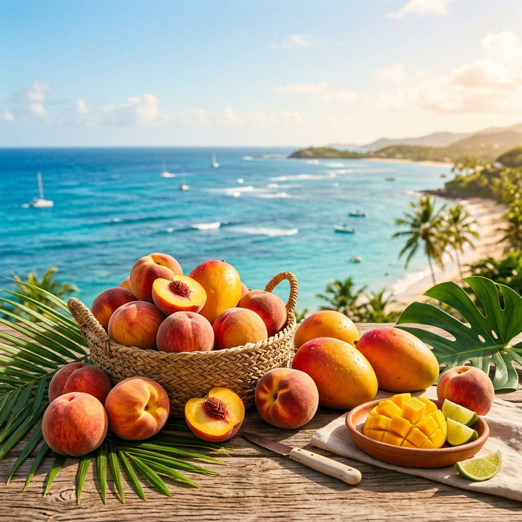 Peach Mango Lip Balm Flavour Oil - Sweetened - Wixy Soap - Lip Balm Flavour